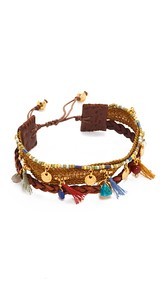 Chan Luu Braided Leather Bracelet