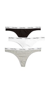 Calvin Klein Underwear Carousel 3 Pack Thong