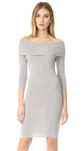 cupcakes and cashmere Vance Off Shoulder Sweater Dress