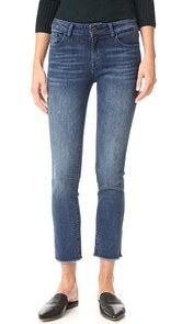 DL1961 Mara Instasculpt Straight Cropped Jeans