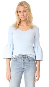 Elizabeth and James Willetta Flare Sleeve Top