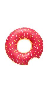 Gift Boutique Giant Strawberry Donut Pool Float