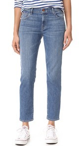 J Brand Johnny Mid Rise Boy Fit Jeans