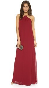 Joanna August Casey Keyhole Twist Maxi Dress