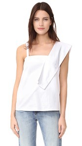 J.O.A. Asymmetrical Blouse