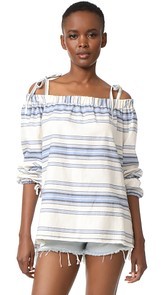 Lemlem Halima Off Shoulder Top