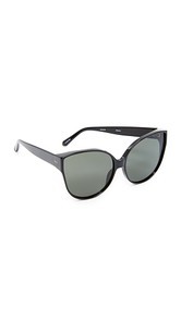 Linda Farrow Luxe Oversized Cat Eye Sunglasses
