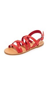 Madewell Boardwalk Multi Strap Sandals
