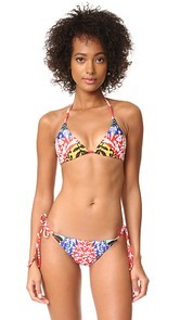 Mara Hoffman String Tie Bikini Top