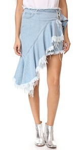 Marques Almeida Buckle Belt Skirt