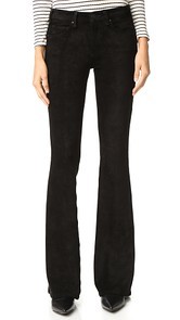 McGuire Denim Majorelle Vegan Suede Flare Pants