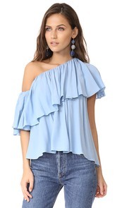 MLM LABEL One Shoulder Maison Top