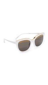 No. 21 Oval Cat Split Sunglasses