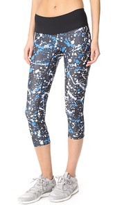 PRISMSPORT Splatter Capri Leggings