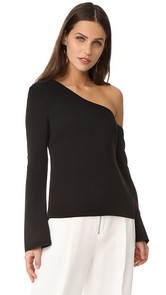 Rachel Zoe Mia One Shoulder Blouse