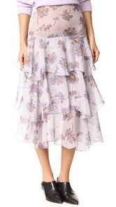 Rodarte Three-Tiered Skirt