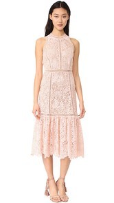 Rebecca Taylor Sleeveless Arella Midi Dress