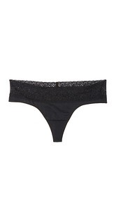 Rosie Pope Seamless Maternity Thong with Lace