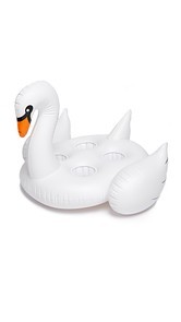 SunnyLife Inflatable Swan Drink Holder
