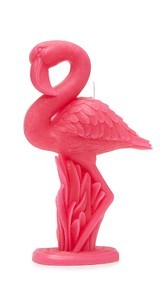 SunnyLife Large Flamingo Candle