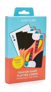 SunnyLife Toucan Giant Playing Cards