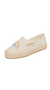 Soludos Rainbow Platform Smoking Slippers
