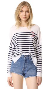 SUNDRY Patches Sweater