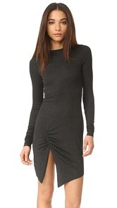 The Hours Long Sleeve Slit Dress