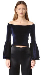 Torn by Ronny Kobo Mimi Crop Top