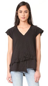 Wilt Flutter Ruffle Tee