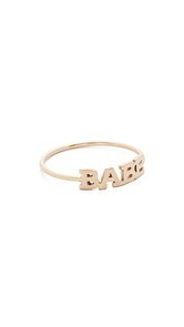 Zoe Chicco 14k Gold Babe Pinky Ring