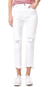 AG The Phoebe High Waisted Tapered Jeans