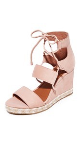 Frye Roberta Ghillie Wedge Sandals