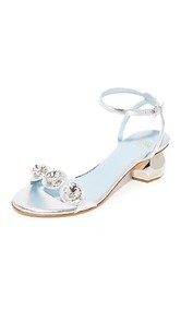 Frances Valentine Beatrix Crystal City Sandals