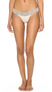 Hanky Panky Heather Jersey Low Rise Thong