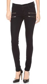 James Jeans Crux Skinny Jeans with Double Zip