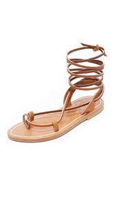 K. Jacques Lucile Wrap Sandals