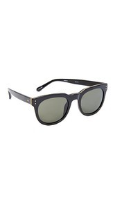 Linda Farrow Luxe Classic Stud Sunglasses