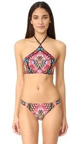 Nanette Lepore Mayan Mosaic Stargazer Top