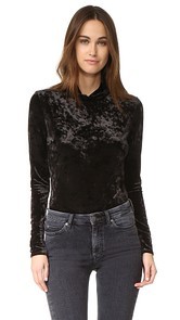 Only Hearts Velour Turtleneck