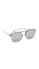 Oliver Peoples Eyewear 30th Anniversary Zaine Mirrored Sunglasses