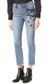 PAIGE Jacqueline Straight Jeans