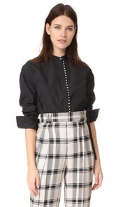 3.1 Phillip Lim Blouse with Imitation Pearls