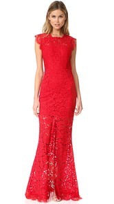 Rachel Zoe Estelle Cutout Back Maxi Dress