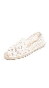 Soludos Tulip Lace Smoking Slipper Espadrilles