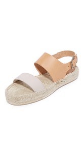 Soludos Bicolor Platform Sandals