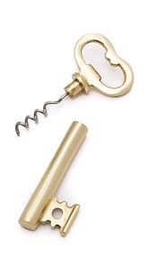 Gift Boutique Golden Key Bottle Opener / Corkscrew