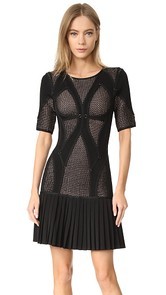 Herve Leger Kristin Knit Dress