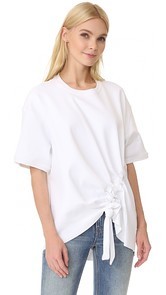 Marques Almeida Jersey Side Cord Top