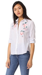RAILS Nevin Embroidered Button Down